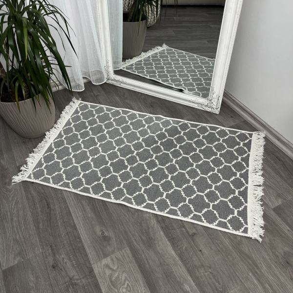 Килимок бавовняний 60х90 "Melange Gray"